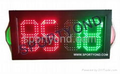 Football Double-sided electronic substitution board