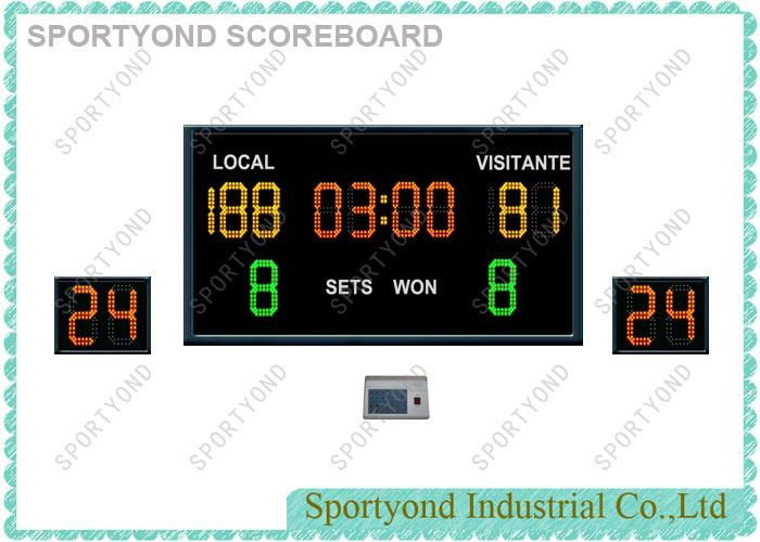 LED Digital Electronic Basketball Scoreboard Indicators Score Clocks