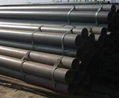 Double-sided submerged arc spiral pipe