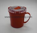 Microwave Soup Mug Microwavable Travel Mugs with Handle 4