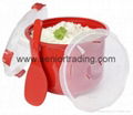 Plastic Rice Steamer Microwave Rice Cooker 1