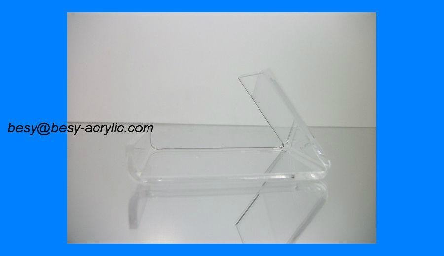 Clear Acrylic Stand Mount Holder for Cell Phones / iPod / iPhone  3
