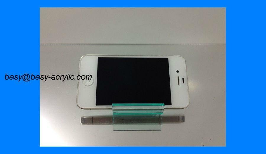 GLASS LOOK A LIKE Clear Acrylic Display Holder Stand for Cell Phones / iPod I10  3