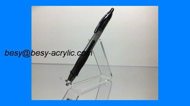 Clear acrylic single pen display stands