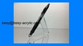 Clear acrylic single pen display stands