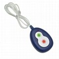 emergency dialer with wireless sos button