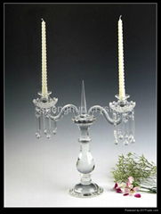 home decoration crystal candlestand SH-046