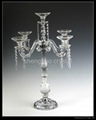 home decoration crystal candlestand