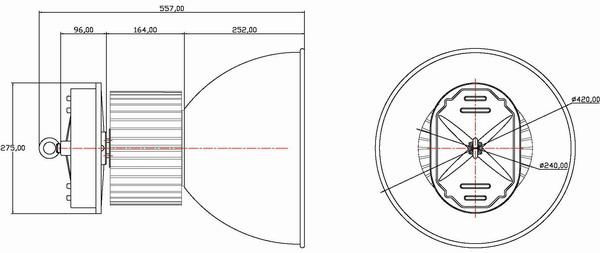 200w high bay luminaire led Hallenleuchten 2