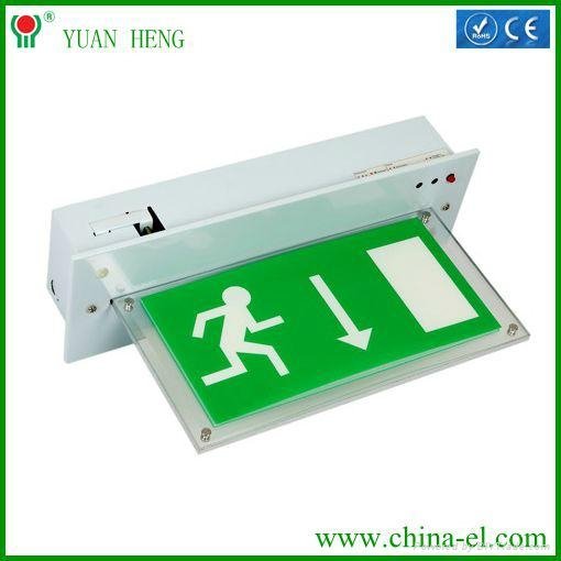 emergency exit signs light