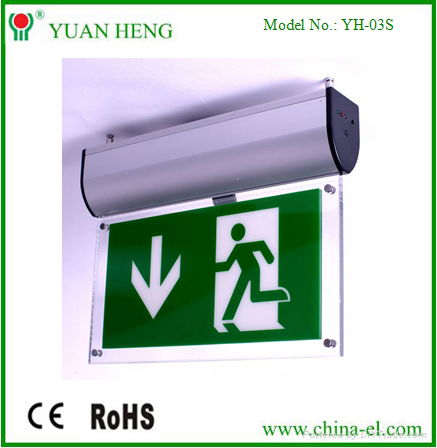 Rechargeable led emergency light with CE RoHS 2