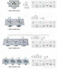 LED light  LED down light  LED ceiling light  commercial light LED track light