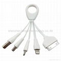 ring four in one Multifunctional data connecting usb 