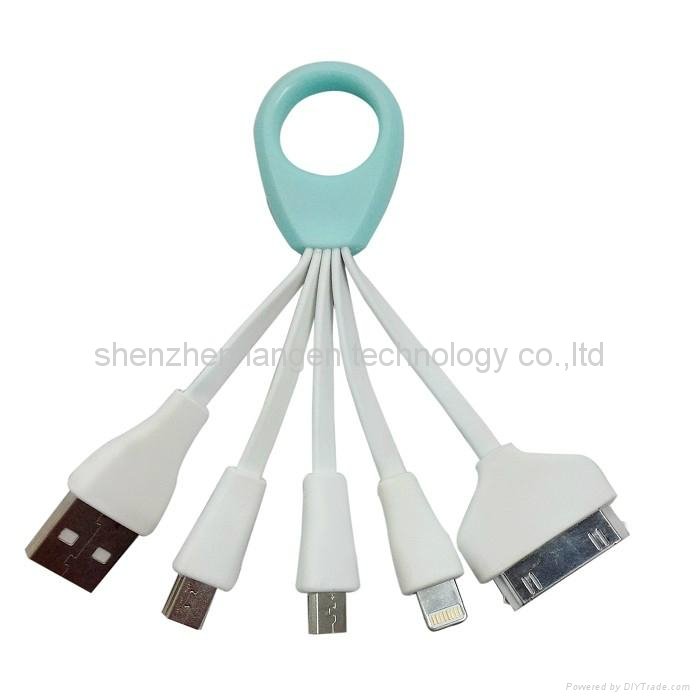ring four in one Multifunctional data connecting usb  3