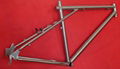 titanium MTB bike frame 1