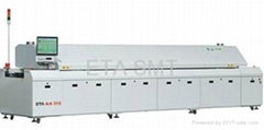 Full Hot Air Lead-Free Reflow Oven with Ten Heating-Zones