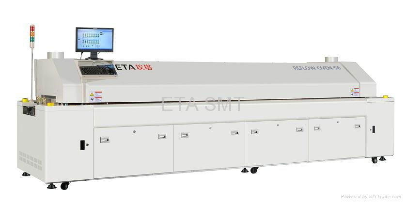 PCB lead free reflow oven 