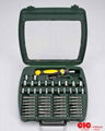 53PC RATCHET DRIVER, BITS & SOCKETS SET