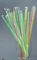  Flexible 500 Count Disposable Drinking Straws 1