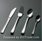 Forks Knives Spoons,Silverware Include Knife, Fork, Spoon and Coffee Spoon