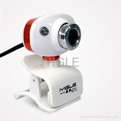 360 Degree Rotation Laptop Webcam With Built-In Mic pc camera USB2.0 webcam 2