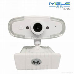 WHITE color USB PC Webcam high definition good quality webcam usb 2.0 webcam 