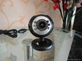 Computer webcam Microsoft 6 LED pc camera Webcam Camera Free Driver usb webcam 4