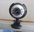 Computer webcam Microsoft 6 LED pc camera Webcam Camera Free Driver usb webcam 5