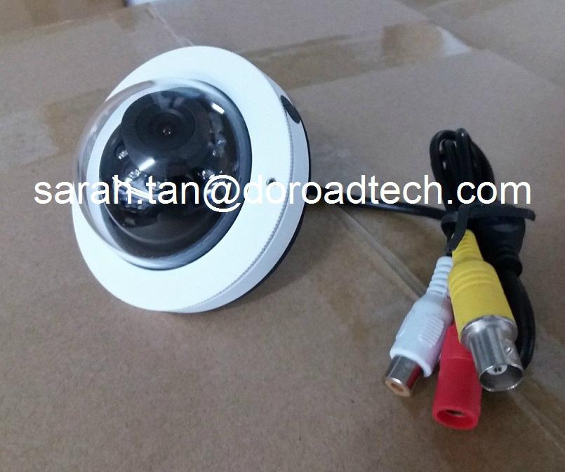 Mini Metal Dome Bus CCTV Camera with LOGO printing