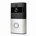 WiFi Doorbell Intercom Two-way Audio Wireless 720P Security Camera Alarm