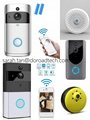 WIFI Video Doorbell HD 720P Security Camera Real-time Two Way Audio