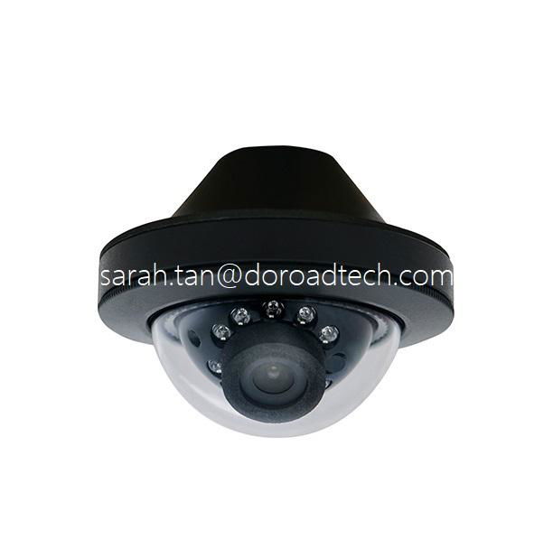 Vehicle Surveillance Mobile Mini Dome CCTV Cameras Customized Logo
