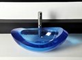 bathroom wash basin counter top basin vessel sink art basin