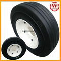 airport luggage cart 4.00-8 solid tire 3.75 rim 