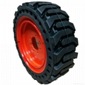 bobcat skid steer solid tires 10-16.5 12-16.5