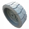 Genie 105454 105122 scissor lift solid wheel tires 15x5 12x4.5