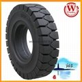 Komatsu Forklift Parts Solid Tires 5.00-8 6.00-9
