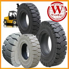 Mitsubishi Nichiyu Forklift Parts Solid Tires 300-15