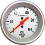 Utrema Auto Mechanical Oil Pressure Gauge 2-1/16"