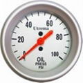 Utrema Auto Mechanical Oil Pressure Gauge 2-1/16"