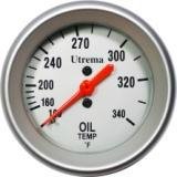 Utrema Auto Mechanical Oil Temperature Gauge 2-1/16"