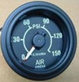  Utrema Dual Air Pressure Gauges 2-1/16"