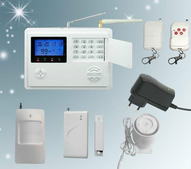 GSM alarm system with voice reminder