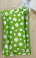 3 Sets Of  Pencil Pouches Zipper Bank Bags Canvas With Dot Printing 3