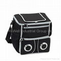 DYC company  Cooler bag with Speaker 6 Can Capacity with Logo 2