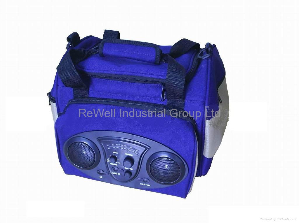 DYC company  Cooler bag with Speaker 6 Can Capacity with Logo 4