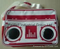 Personalized 7CM Radio Cooler bag 600 / pvc printing + Aluminum Coating 1