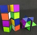 Hot Selling  Colorful Plastic Anti Stress hand spinner Infinity Cube 4