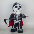 New arrival inductive dancing halloween skeleton halloween gift