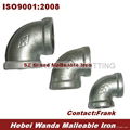 Galvanized Malleable Iron Pipe Fitting Elbow 1